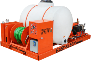 Jetter Skid that needs to be truck or trailer mounted